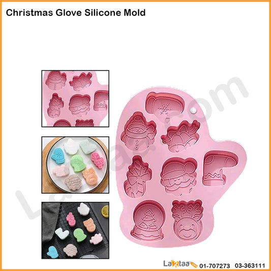 Christmas Glove Silicone Mold