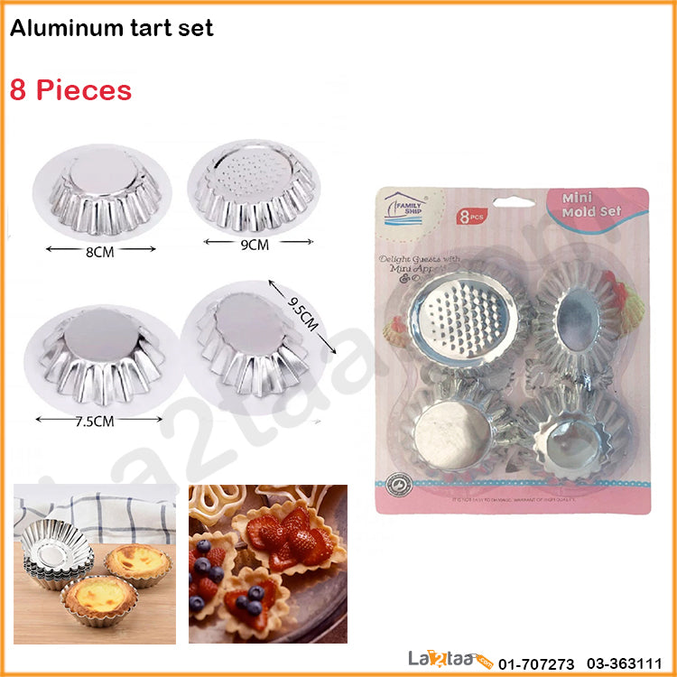 Aluminum Tart Set