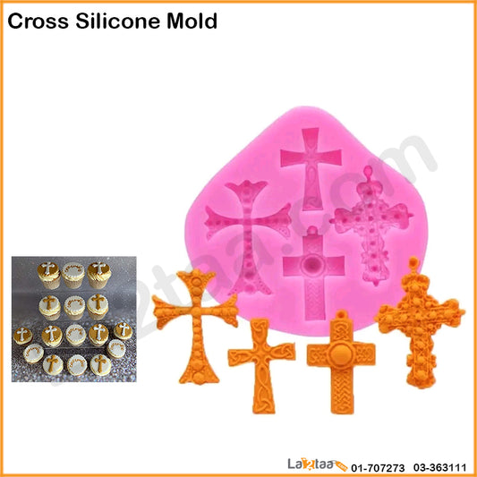 Cross Silicone Mold