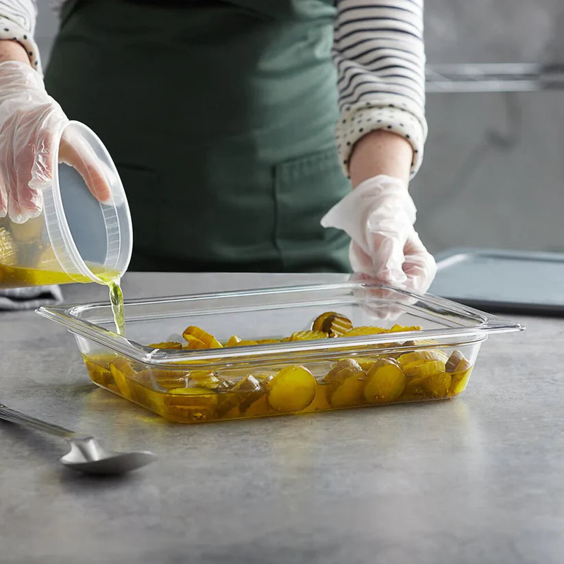 Polycarbonate Gastronome 1/2 With Lid