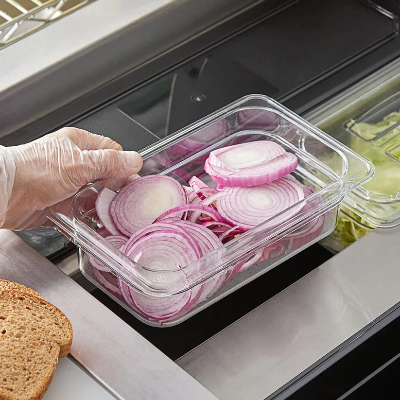 Polycarbonate Gastronome 1/4 With Lid
