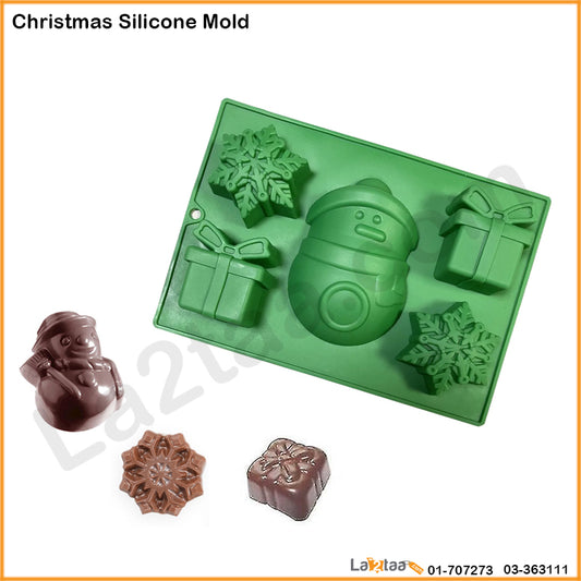Christmas Cake Silicone Mold