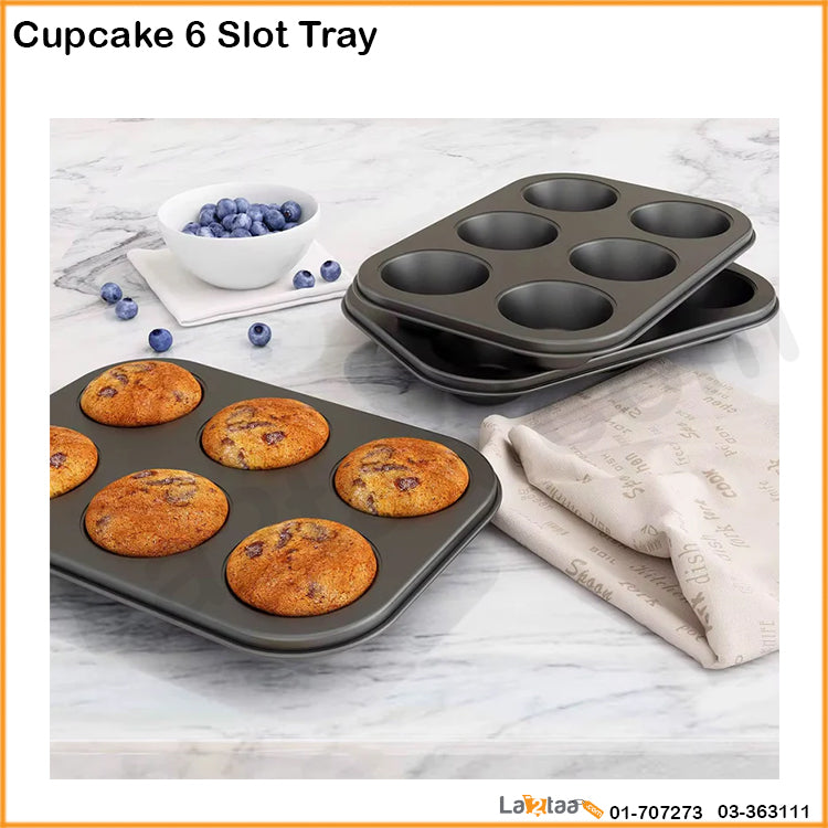 Cupcake Tray -6slots