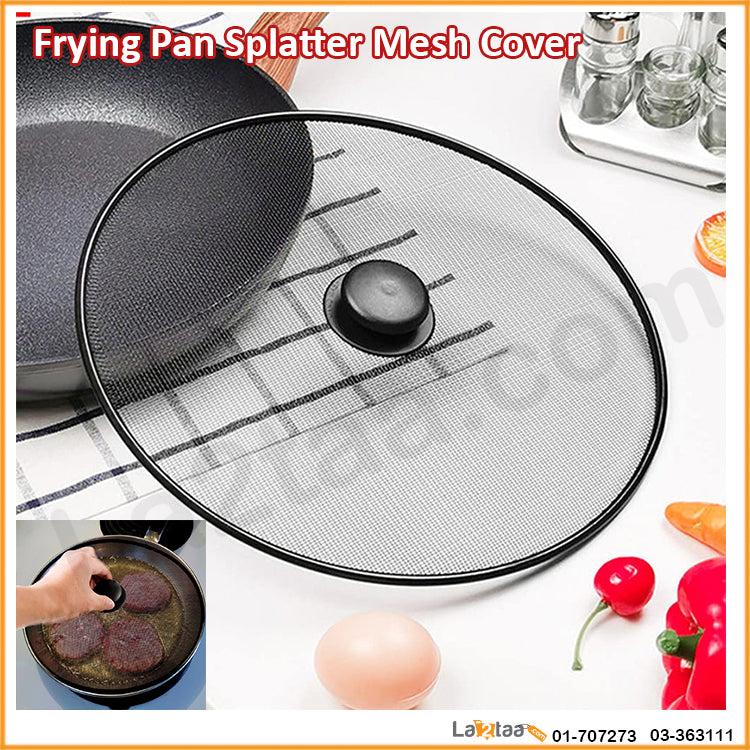 Frying Pan Splatter Mesh Cover