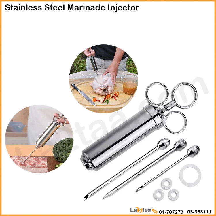 Stainless Steel Marinade Injector
