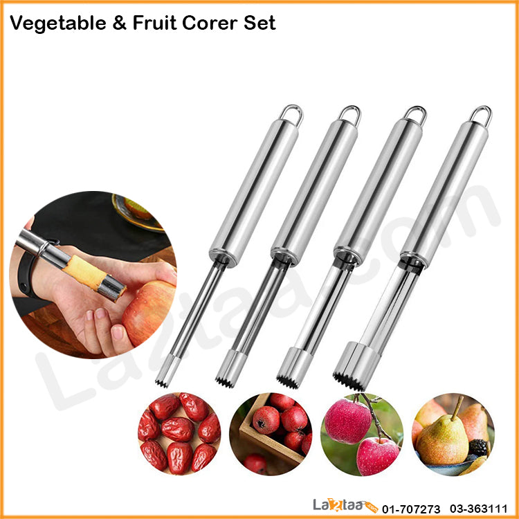 Vegetable and Fruit Corer Set