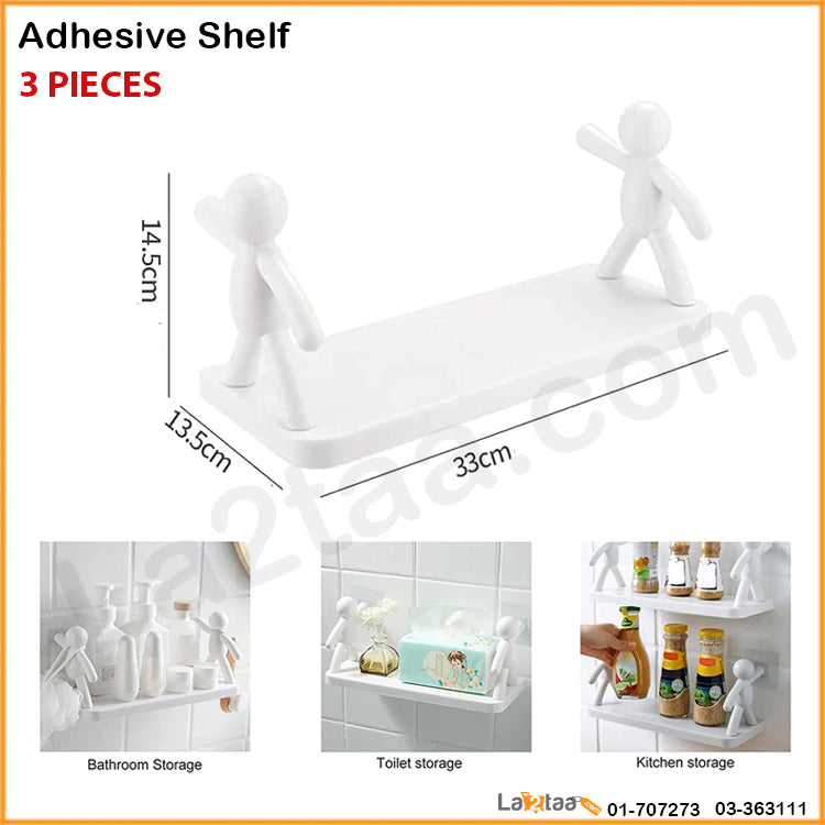 Adhesive Shelf