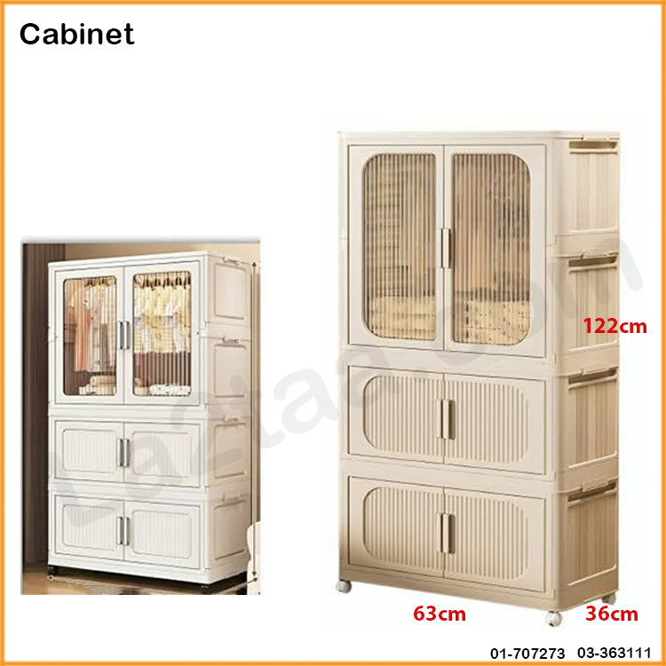 Multi-purpose storage cabinet