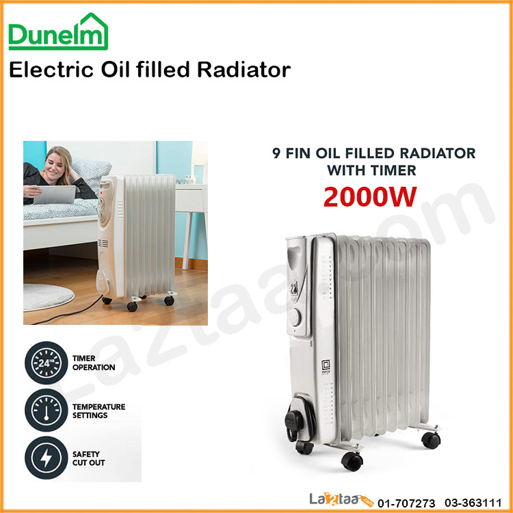 Dunelm - Electric Oil Filled Radiator