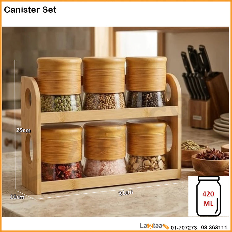 Canister Set-7 Pieces