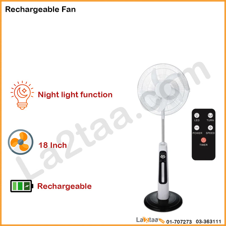 Rechargeable Fan