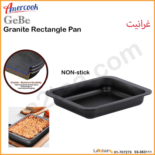GeBe - Granite Rectangle Pan