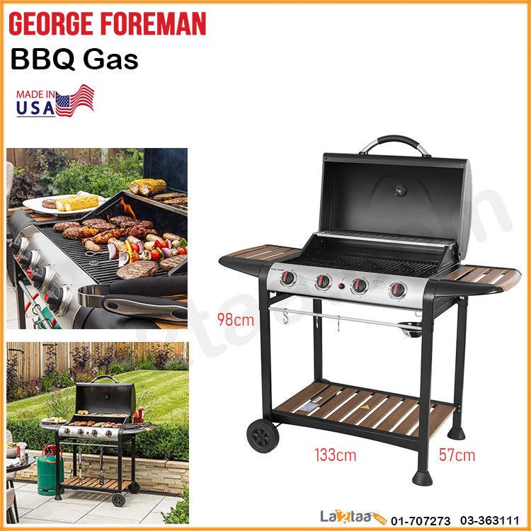 George Foreman - Barbeque Gas