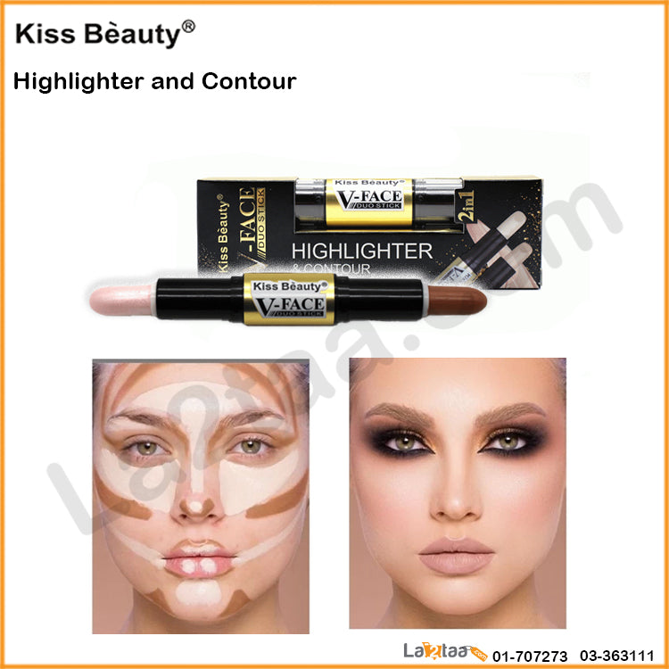 Kiss Beauty- Highlighter and Contour