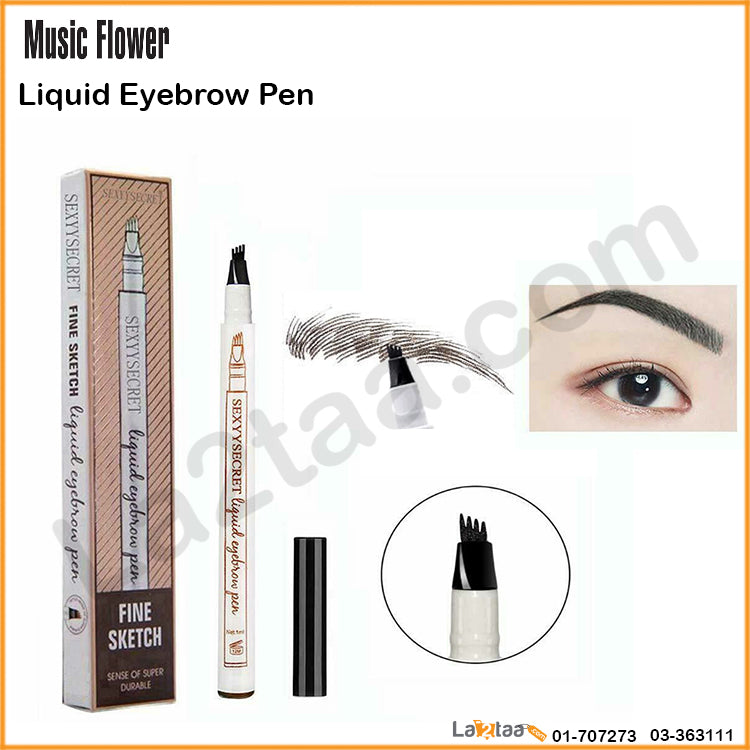 Music Flower-Liquid Eyebrow Pen
