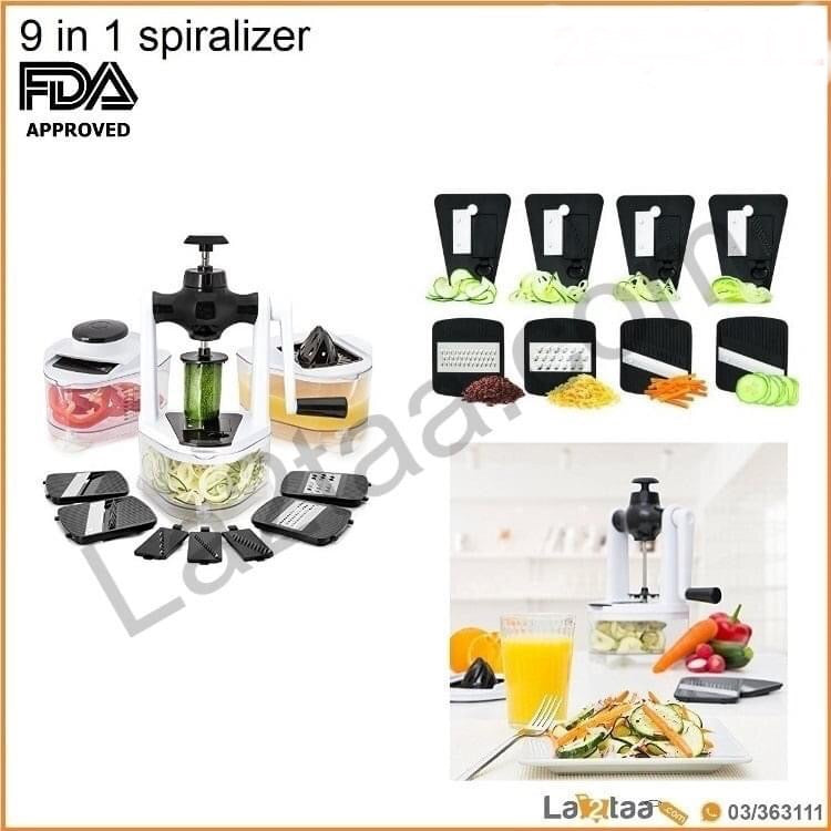 9 in 1 spiralizer
