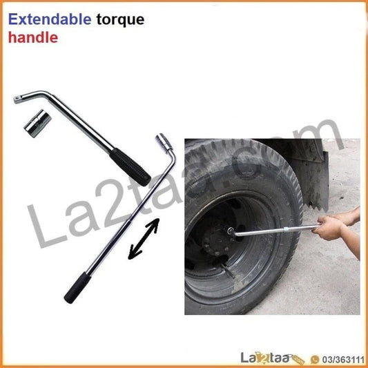 Extendable torque handle