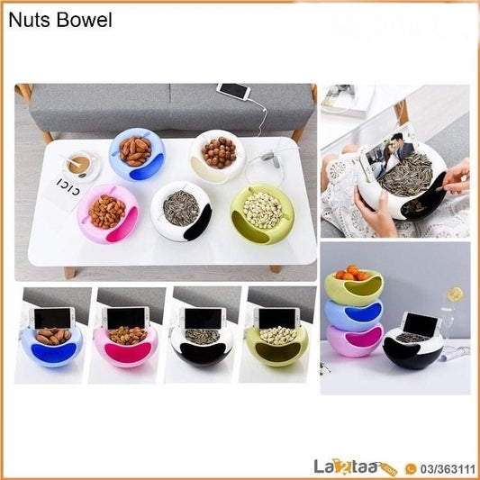 Nuts bowel and phone holder