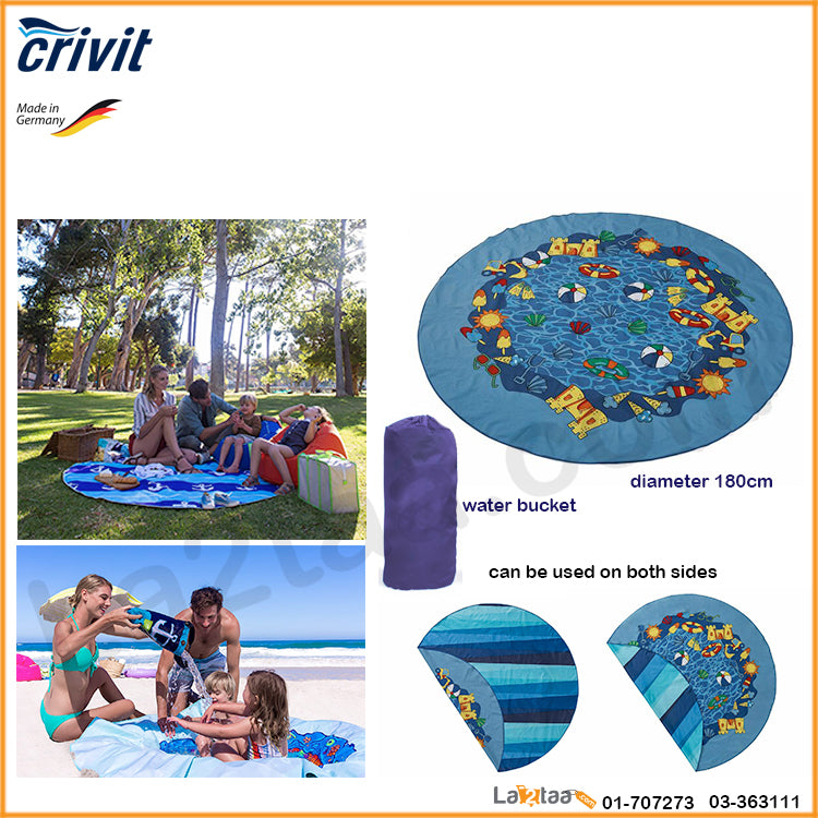 Crivit- Beach Blanket Pool