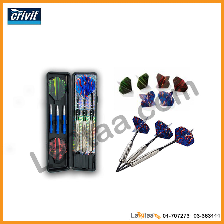 Crivit- Steel Dart Set