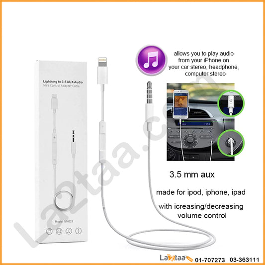 3.5 MM AUX  Cable For Iphone