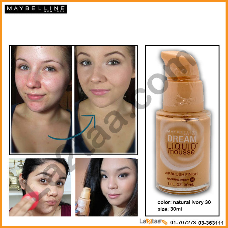 MAYBELLINE - LIQUID MOUSSE FOUNDATION