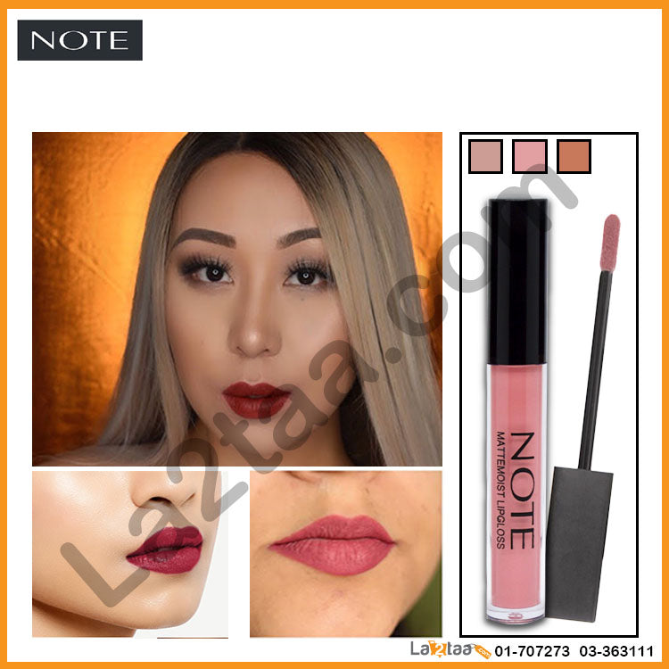 note - lip gloss
