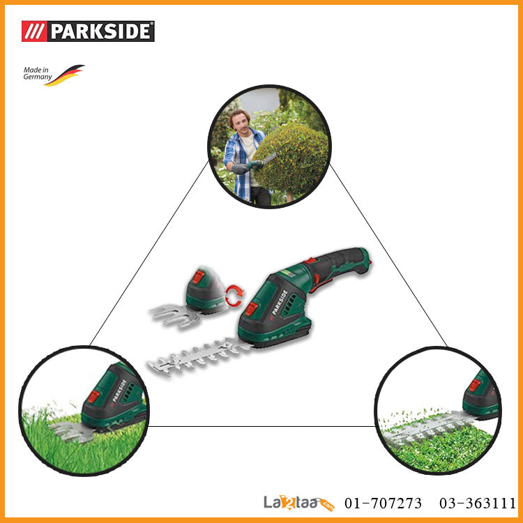 parkside - Cordless Grass & Hedge Trimmer