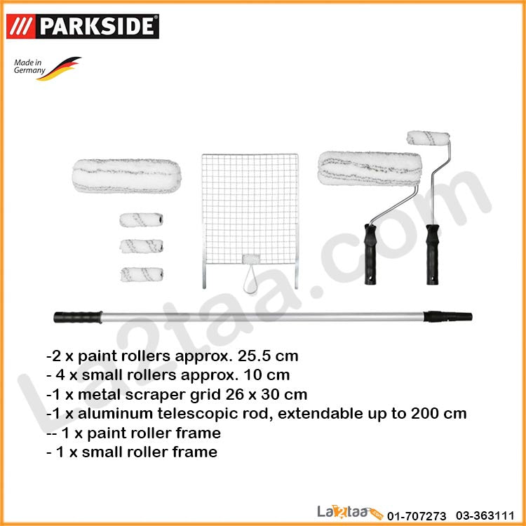 Parkside - Painting Set 10 Pieces