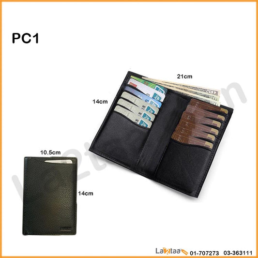 PC1 Men's Leather Wallet