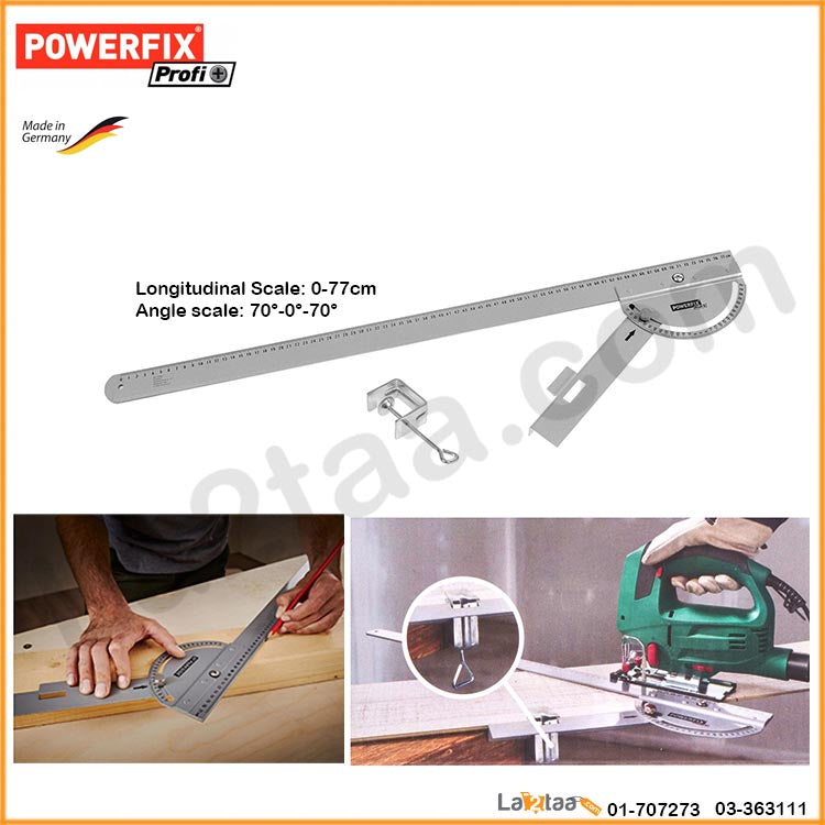powerfix - professional angle saw rail