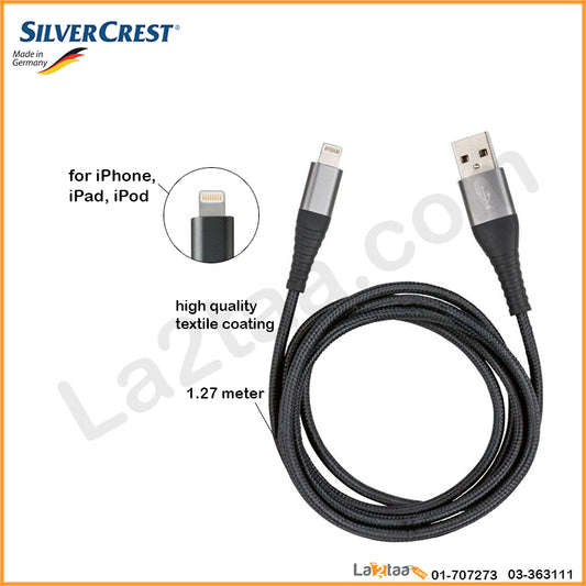 silvercrest - charge and sync cable for iphone