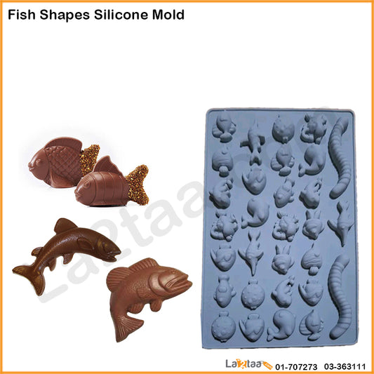 Fish Shapes Silicone Mold