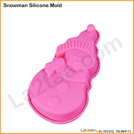 Snowman Silicon Mold