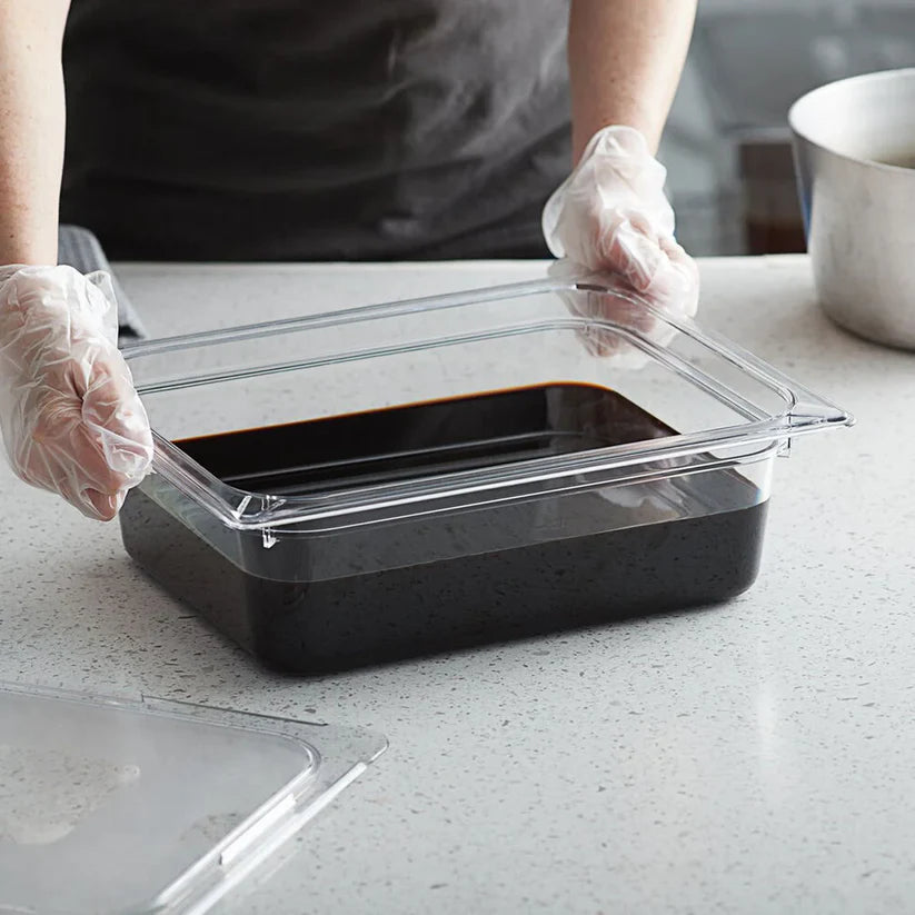 Polycarbonate Gastronome 1/2 With Lid