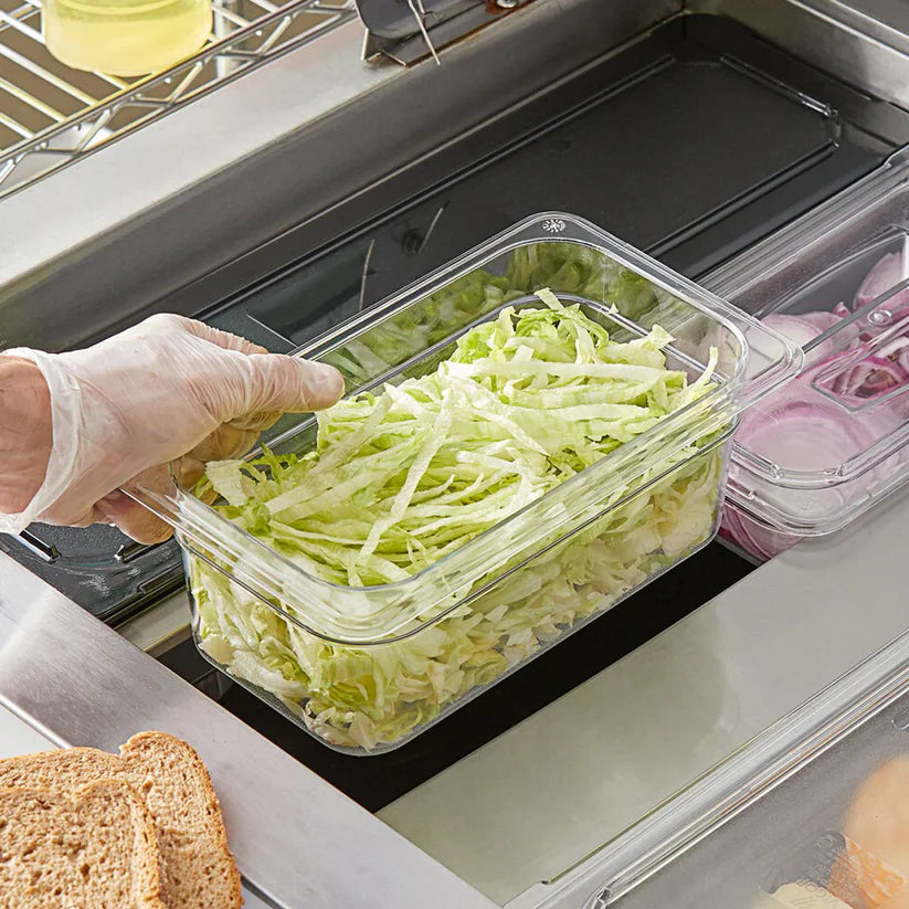 Polycarbonate Gastronome 1/4 With Lid