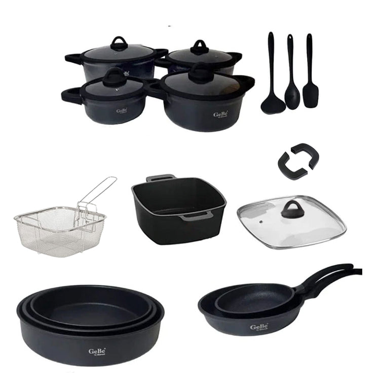 Gebe - Granite 29 Pieces Casserole Set