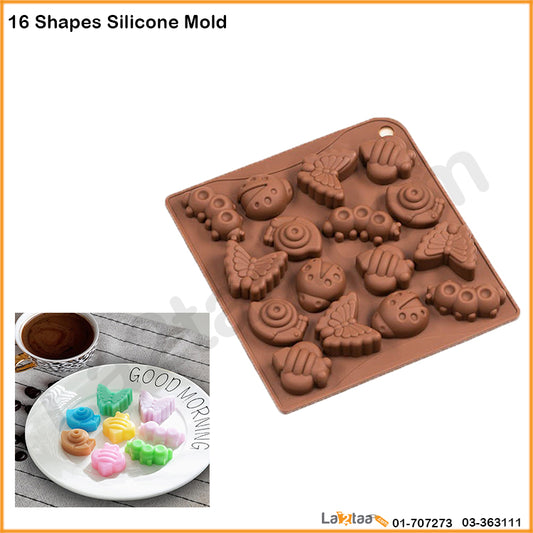 16 Shapes Silicone Mold