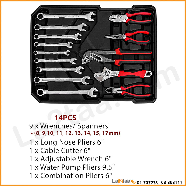 187 Pieces Tools Set