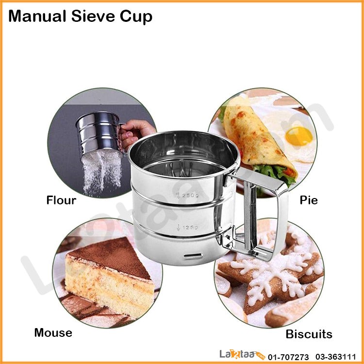 Manual Sieve Cup