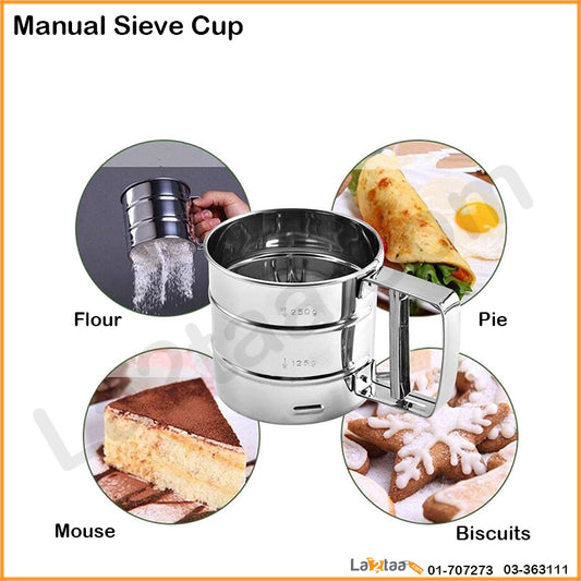 Manual Sieve Cup