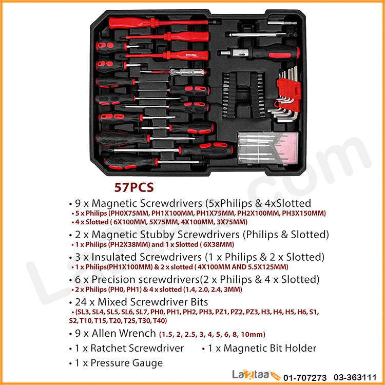 187 Pieces Tools Set
