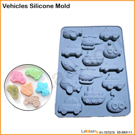 Vehicles Silicone Mold