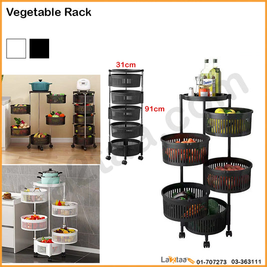 5 Layers Vegetable Rack
