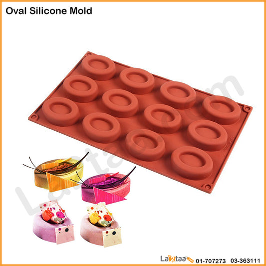 Oval Silicone Mold