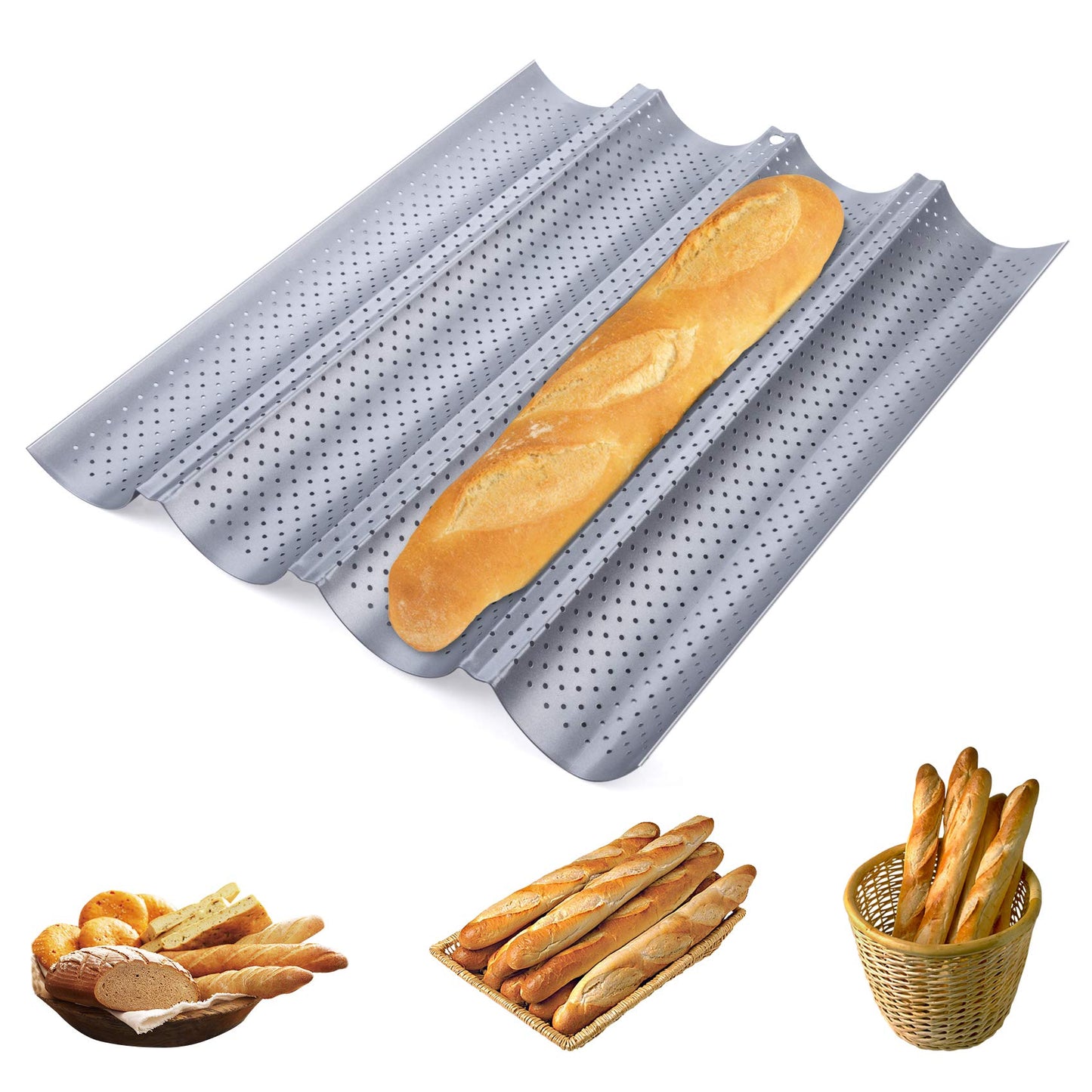 Baguette Form Tray
