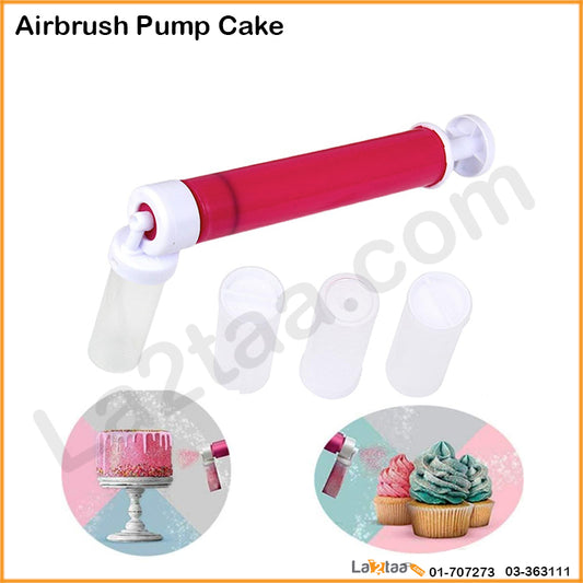 Airbrush Pump Cake