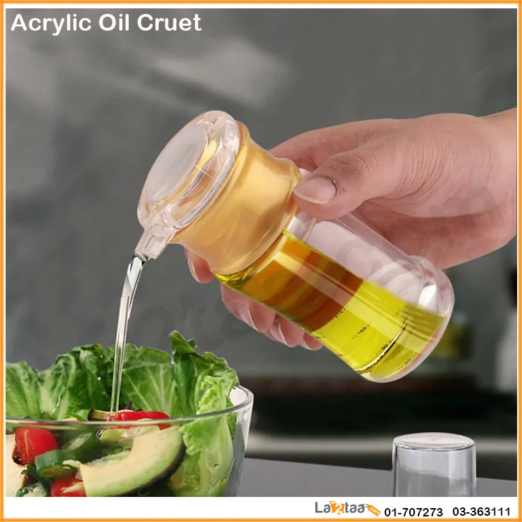 Acrylic Oil Cruet
