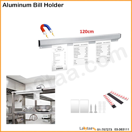 Aluminum Bill Holder