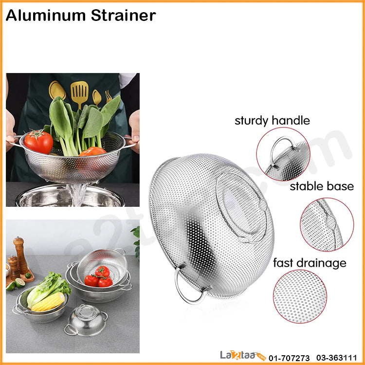 Aluminum Strainer